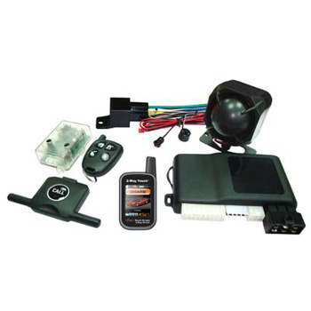 Animated Color Touch-Screen Display 2-Way Remote Alarm & Starter