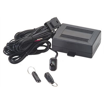 Touch-key auto immobilizer with open relay contacts