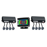 Wireless Display Parking Sensor for Front & Rear Bumpers (12V/24V)