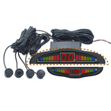 Parking Sensor with Buzzer, LED and Digital Display to Show Distance