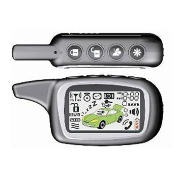 2-way lcd pantalla de arranque del coche