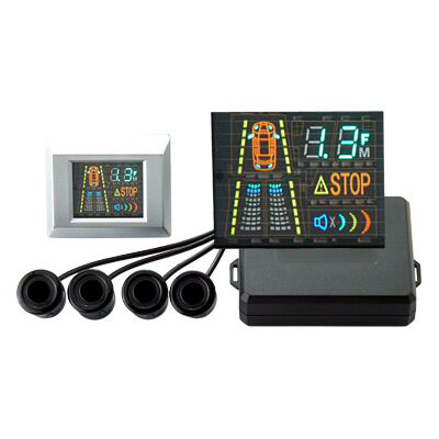 sensor de aparcamiento con pantalla vfd