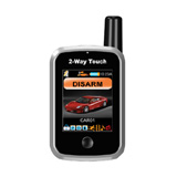 Color Touch-Screen Display 2-Way Alarm & Starter with GSM/CANbus Data Port