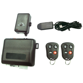 1-way de coches de alarma gsm con CANbus & 2 dataports