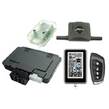 LCD Display 2-Way Alarm & Starter with Super Slim Module