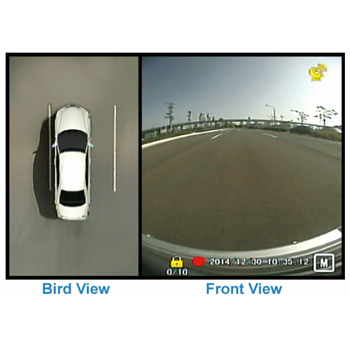 360 cámara de visión y around view monitor de aparcamiento sistema de asistencia